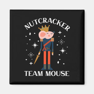 Team Mouse Nutcracker Christmas Dance Fun Soldier Magnet