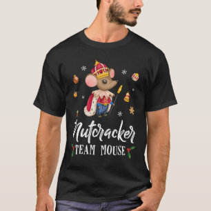 Team Mouse Nutcracker Christmas Dance Fun Soldier T-Shirt