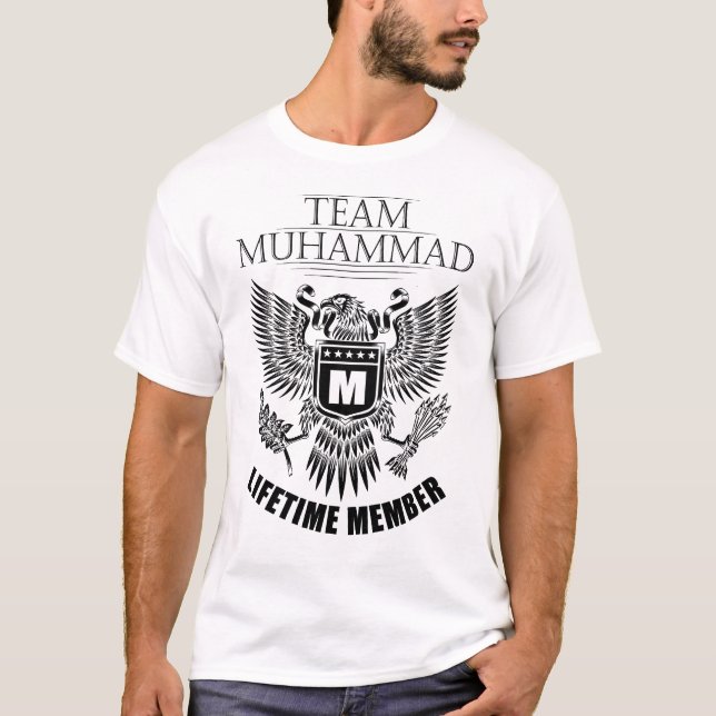 Team Muhammad Lifetime member T-Shirt (Front)
