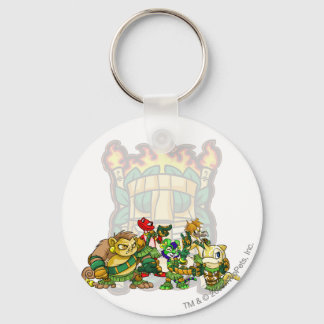 Team Mystery Island Group Key Ring
