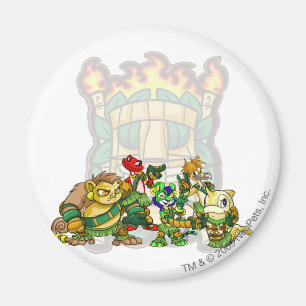 Team Mystery Island Group Magnet