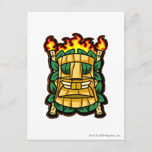 Team Mystery Island Logo Postcard