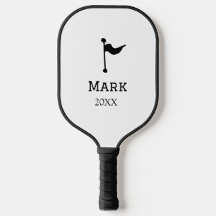 team name add player name date sports men flag pickleball paddle