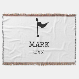 team name add player name date sports men flag throw blanket