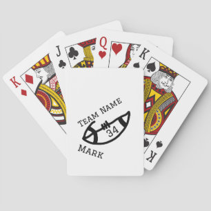 team name add player name date sports men playing cards