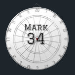 team name add player name date sports men vintage  dartboard<br><div class="desc">design</div>