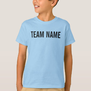 TEAM NAME AND NUMBER T-Shirt