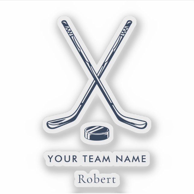 Team Name Ice Hockey Players Custom (Front)