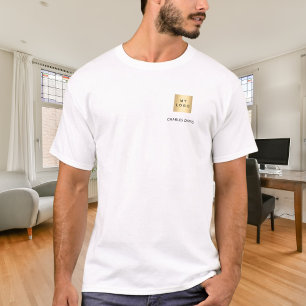 Team name logo business T-Shirt