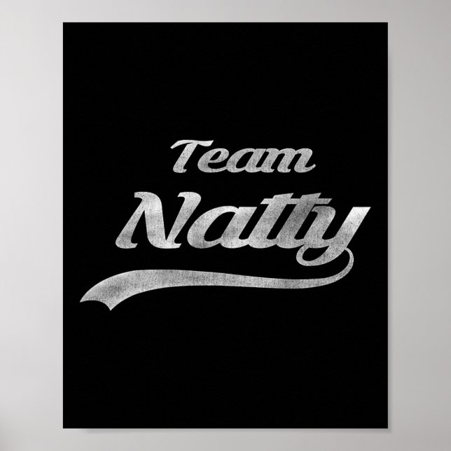 Team Natural Anti Juice Fitness - Men's Black Shor Poster (Front)