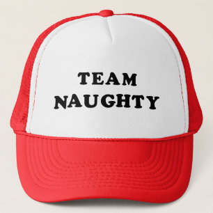 Team Naughty Christmas Trucker Hat
