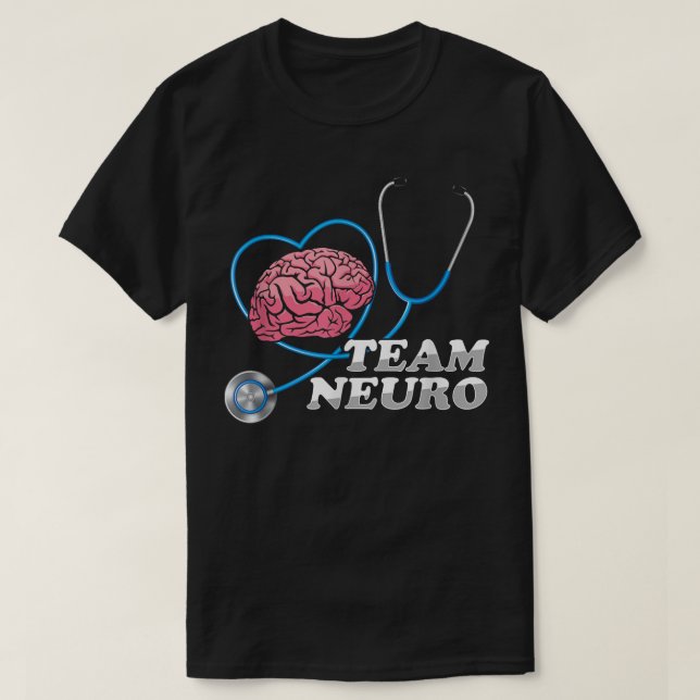 Team Neuro Neurosurgeon Neurology Neurosurgery Bra T-Shirt (Design Front)