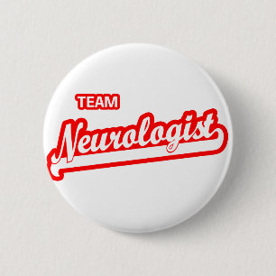Team Neurologist 6 Cm Round Badge