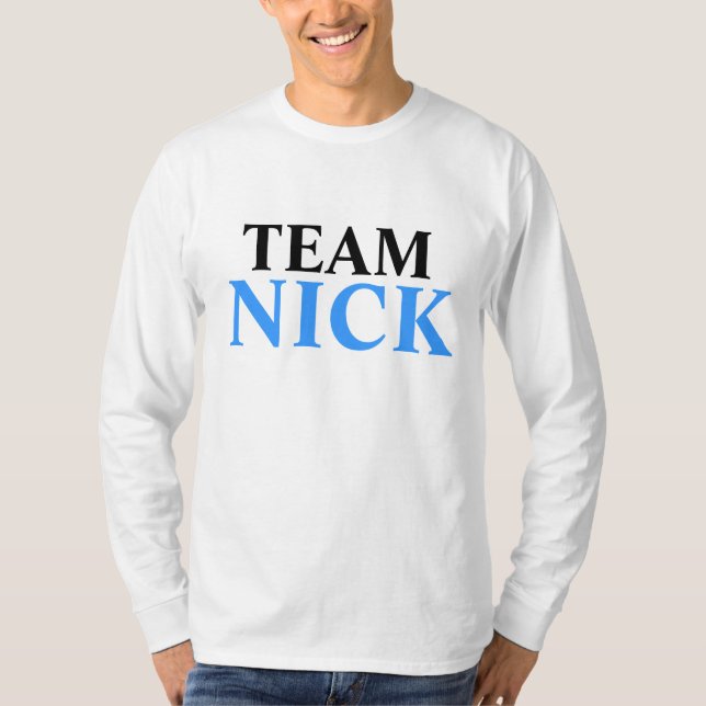 TEAM, NICK T-Shirt (Front)