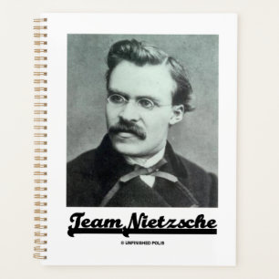 Team Nietzsche Fredrich Nietzsche Portrait Planner