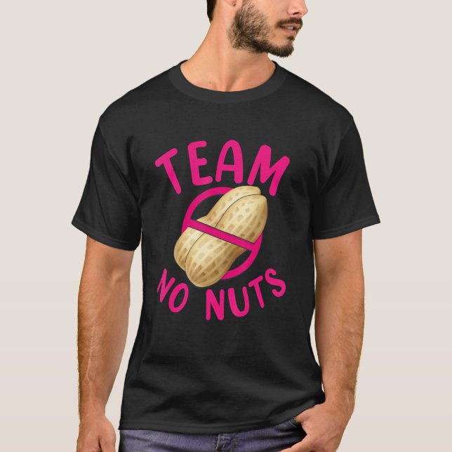 Team No Nuts Gender Reveal Matching Family Boys Gi T-Shirt (Front)