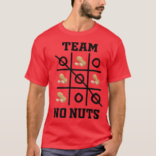 Team No Nuts gender reveal pregnancy announcement T-Shirt