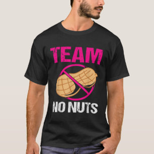 Team No Nuts Gender Reveal T-Shirt