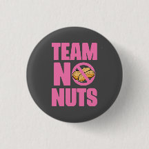 Team no nuts! T-Shirt Keychain