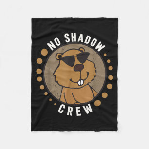 Team No Shadow Crew Groundhog Day 2024 _1 Fleece Blanket