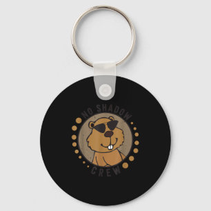 Team No Shadow Crew Groundhog Day 2024 Key Ring