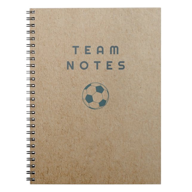 Team Notes - Football Notebook (Front)