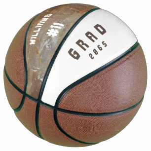 Team Number Custom Name Graduation Gift II Basketball