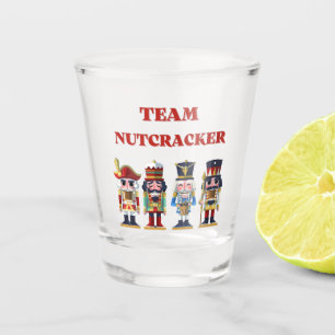 Team Nutcracker Apron Shot Glass