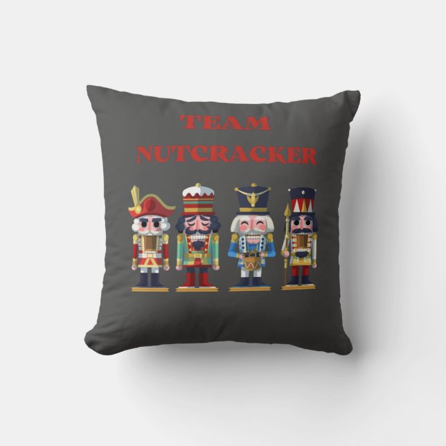 Team Nutcracker   Cushion (Front)