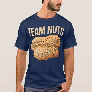 Team Nuts Funny Team Boy Gender Reveal Funny Boys T-Shirt
