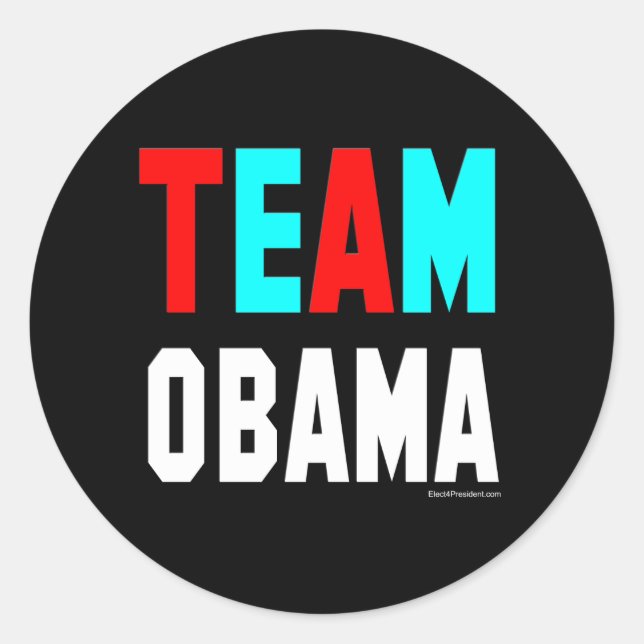 Team Obama Stickers (Front)