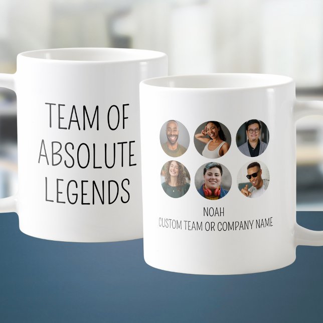 Team Of Absolute Legends 6 Photo Coworker Office Coffee Mug (Team Of Absolute Legends 6 Photo Coworker Office Coffee Mug
)