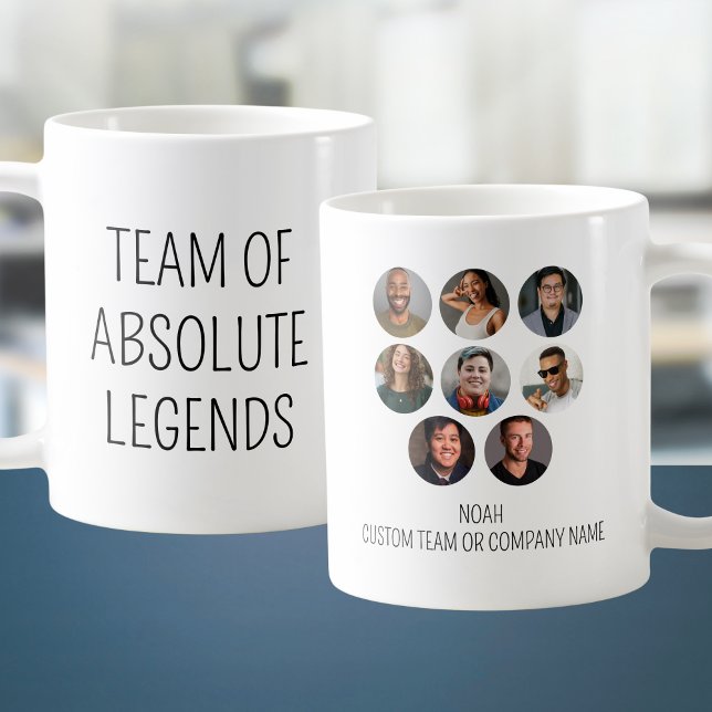 Team Of Absolute Legends 8 Photo Coworker Office Coffee Mug (Team Of Absolute Legends 8 Photo Coworker Office Coffee Mug
)