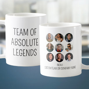 Team Of Absolute Legends 9 Photo Coworker Office Coffee Mug
