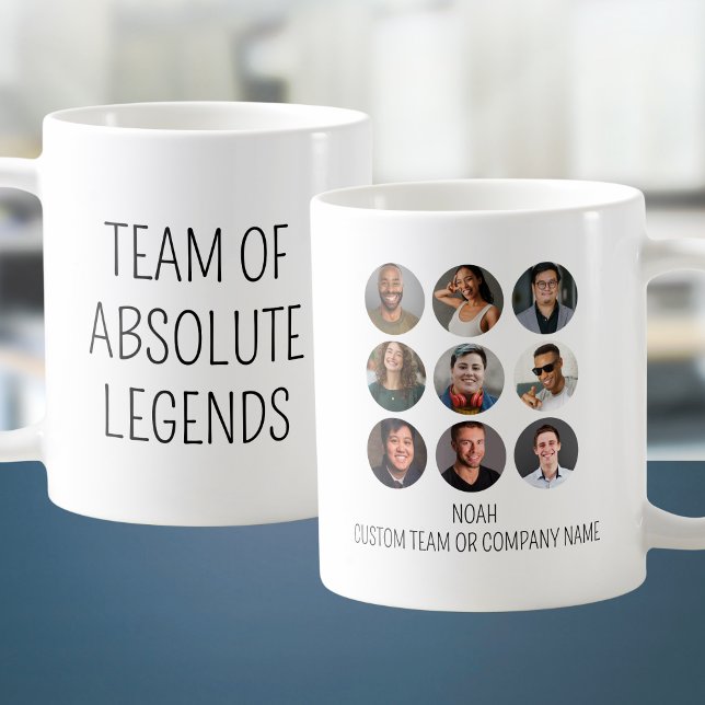 Team Of Absolute Legends 9 Photo Coworker Office Coffee Mug (Team Of Absolute Legends 9 Photo Coworker Office Coffee Mug
)