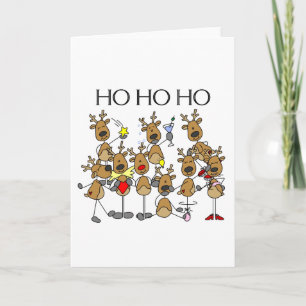 Team of Reindeer Holiday Card