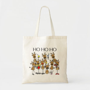 Team of Reindeer Tshirts and Gifts Tote Bag