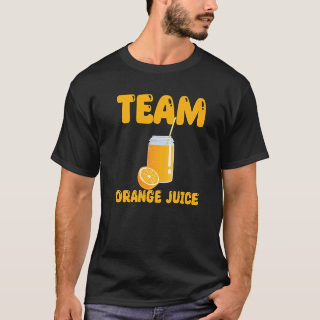 Team Orange Juice Apparel Oranges T-Shirt (Front)