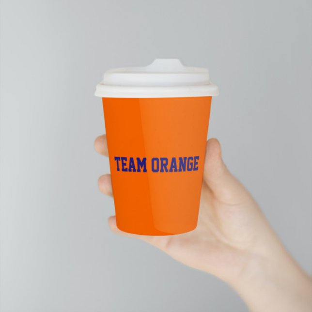 Team Orange     Paper Cups (Creator Uploaded)