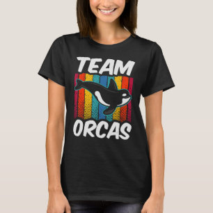 Team Orcas Sea Orca Whale Protect T-Shirt