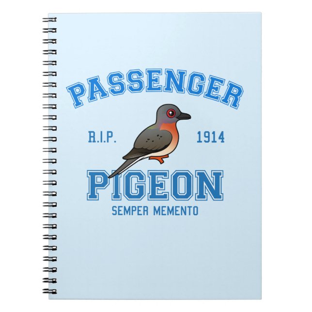 Team Passenger Pigeon Notebook (Front)
