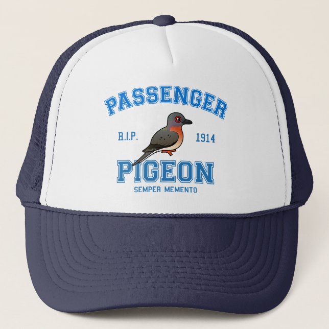 Team Passenger Pigeon Trucker Hat (Front)