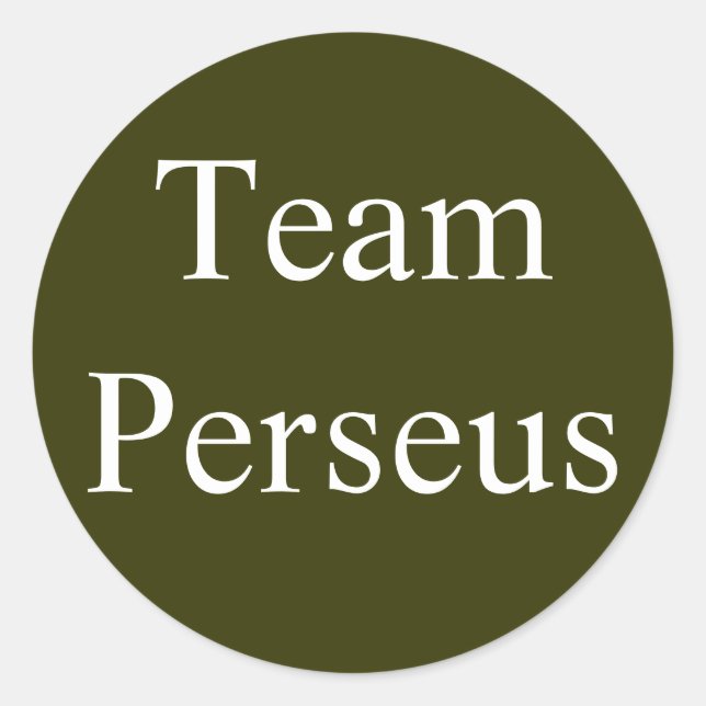 Team Perseus sticker (Front)