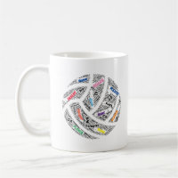 Team Personalised Netball Mug