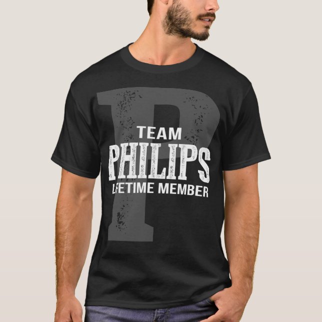 Team PHILIPS Lifetime Member T-Shirt (Front)