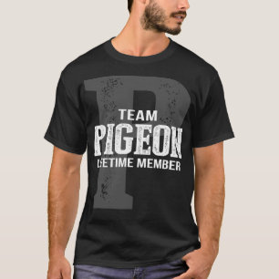 Team PIGEON Lifetime Member T-Shirt