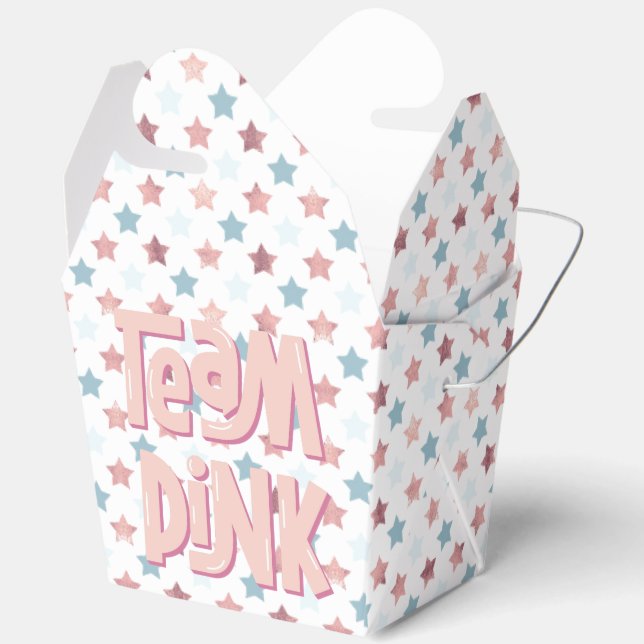 Team Pink/Girl Favour Box (Open)