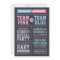 Team Pink or Team Blue Chalkboard Gender Reveal