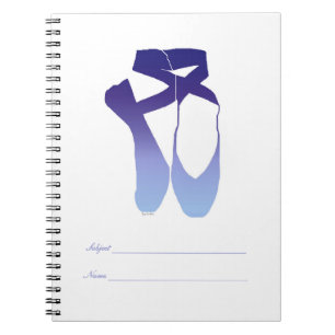 Team Pointe Ballet Indigo Notebook
