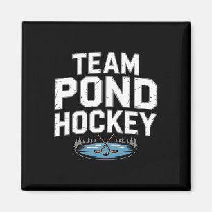 Team Pond Hockey  Magnet